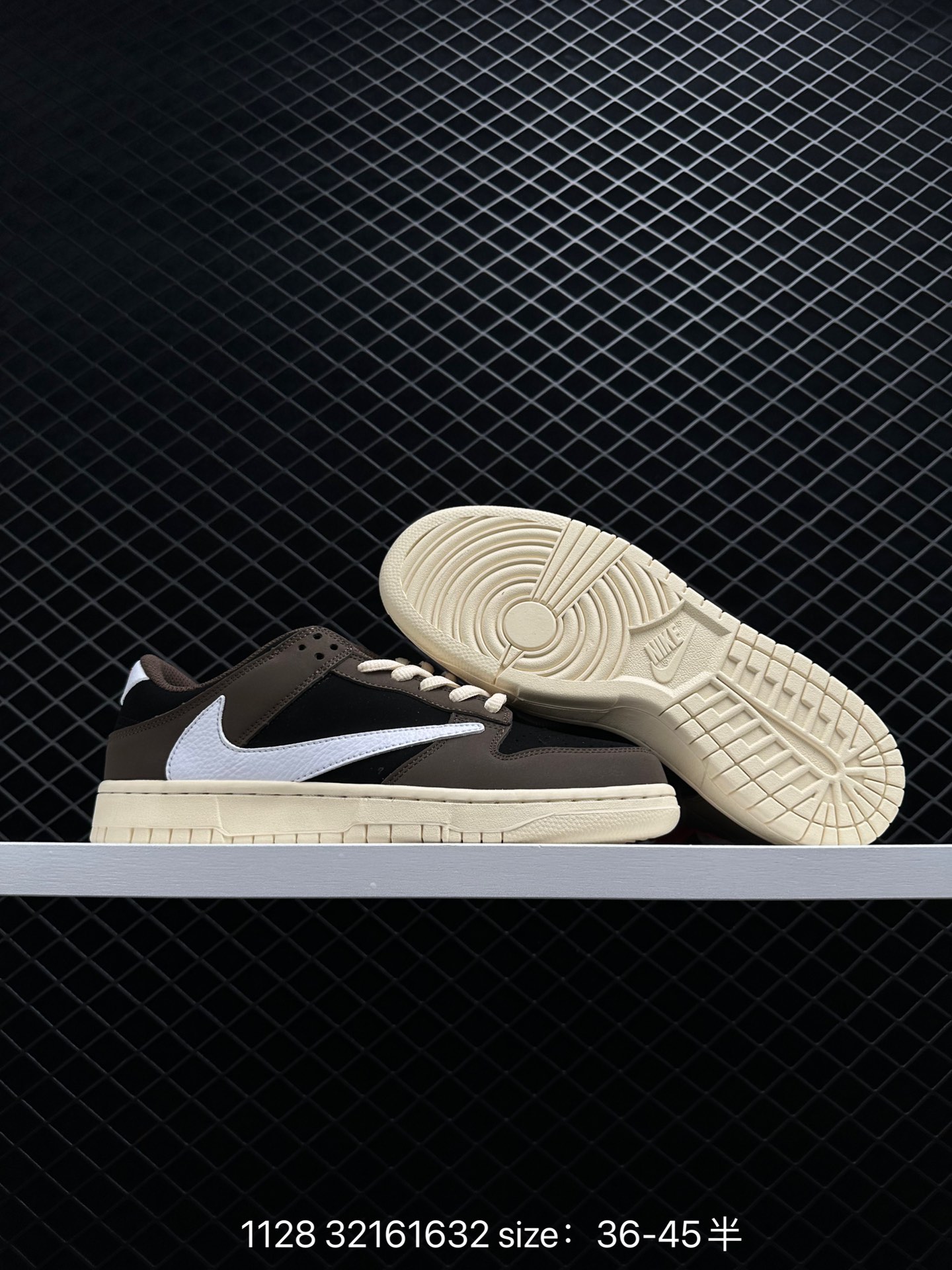 Travis Scott x Fragment x Air Jordan 1 Low“Military Blue”